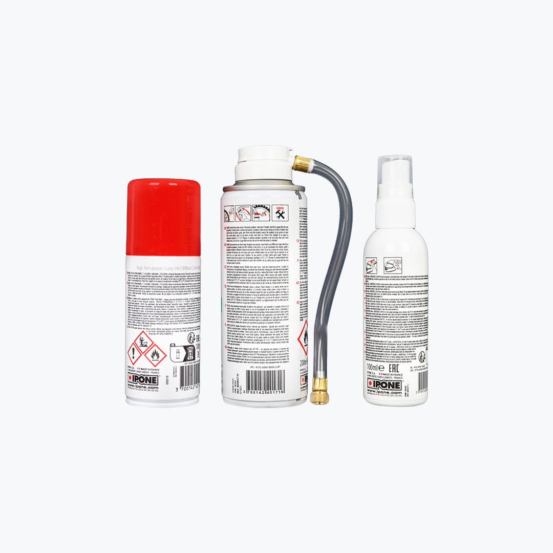IPONE Road Trip Kit 400ml Motorcycle Care Kit