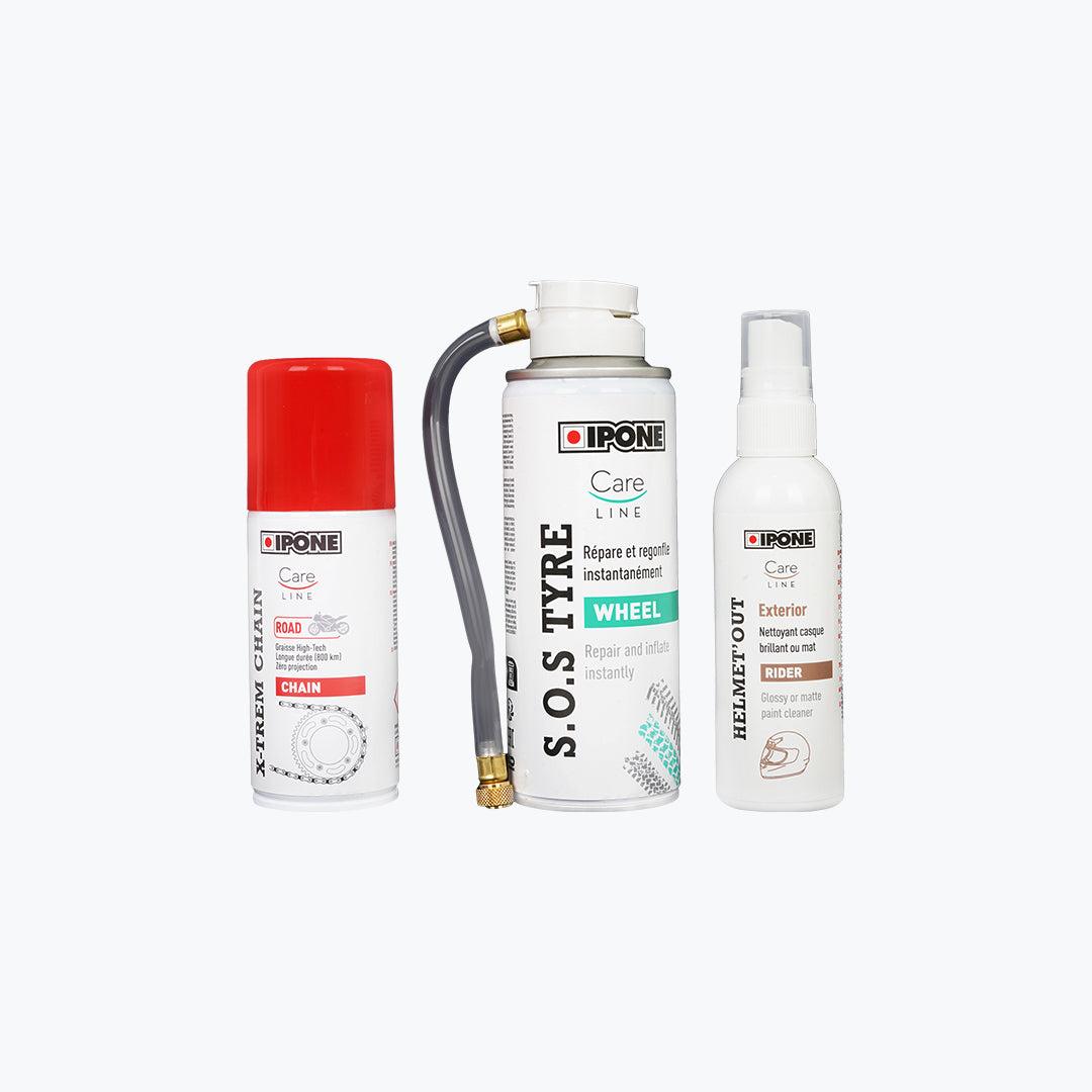 IPONE Road Trip Kit 400ml Motorcycle Care Kit