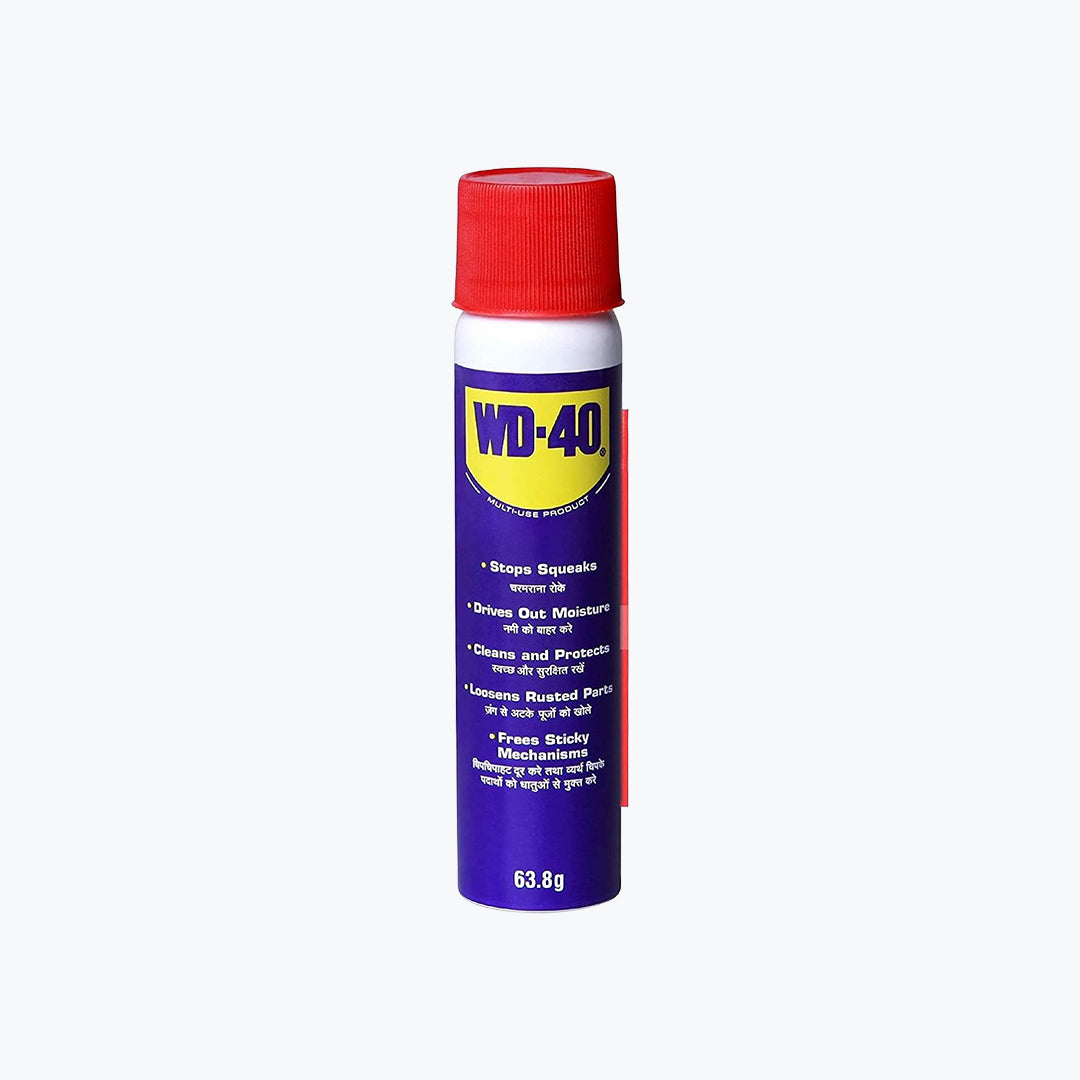 WD-40 Multi-Use Aerosol Spray 63.8GM – Compact Lubricant & Rust Protector