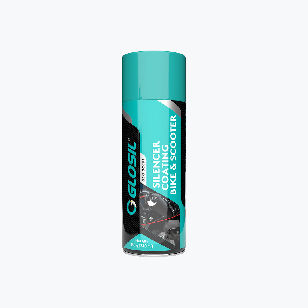 Glosil Silencer Coating Spray 240ml – High Temperature Exhaust Paint Spray