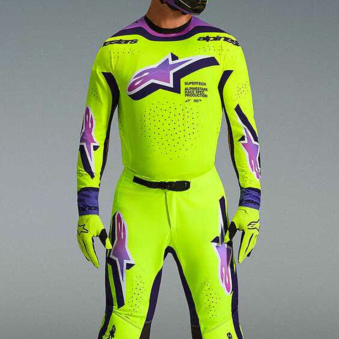 ALPINESTARS JERSEY HIVIZ PURPLE