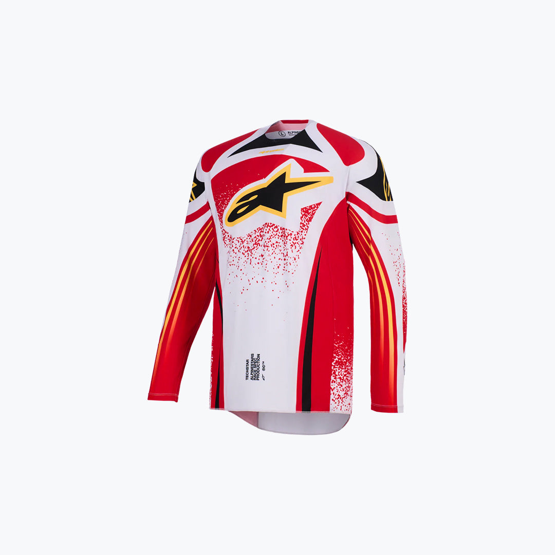 ALPINESTARS JERSEY WHT RED BLK