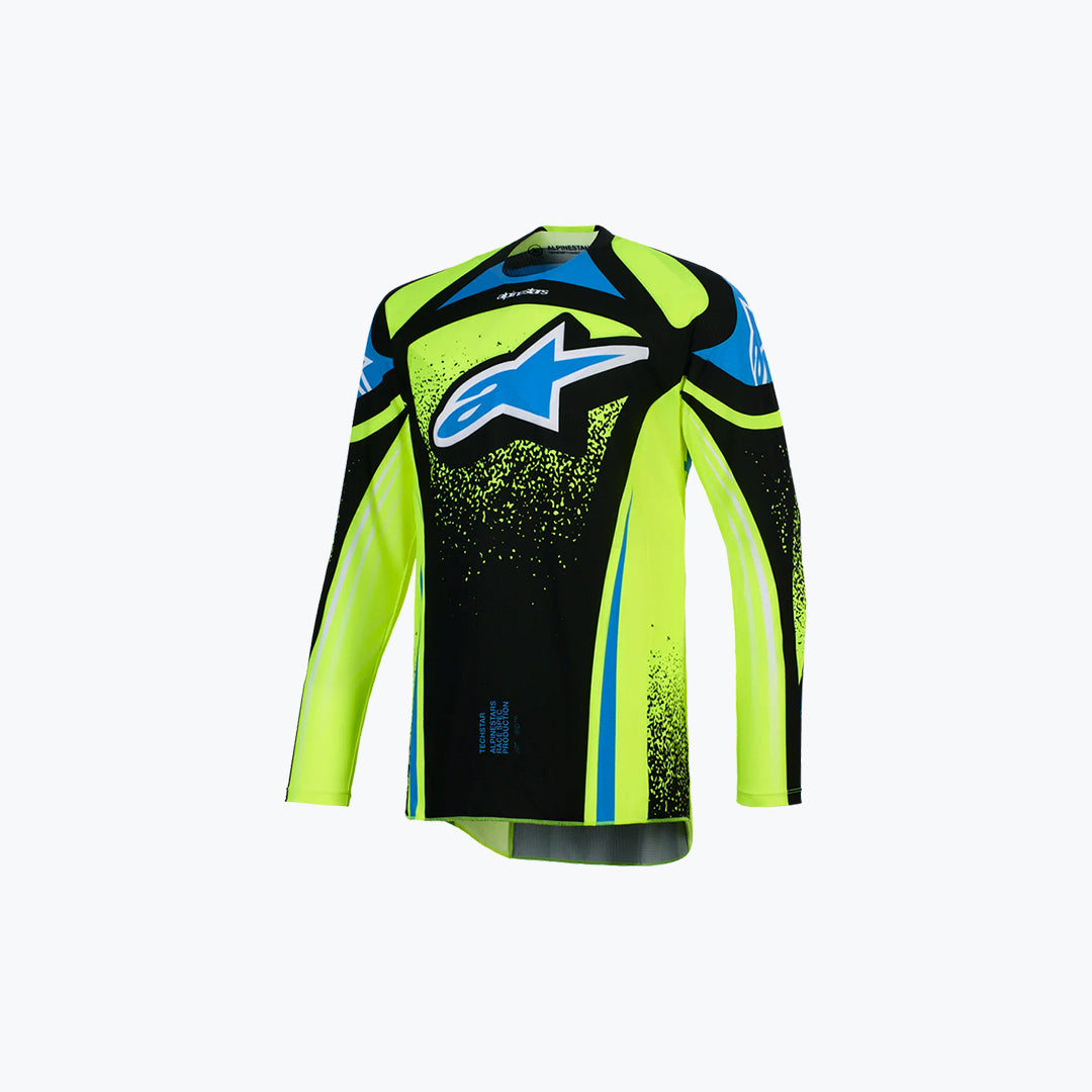 ALPINESTARS JERSEY BLK GRN BLUE