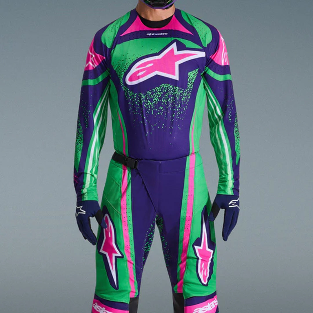 ALPINESTARS BLUE GRN PINK
