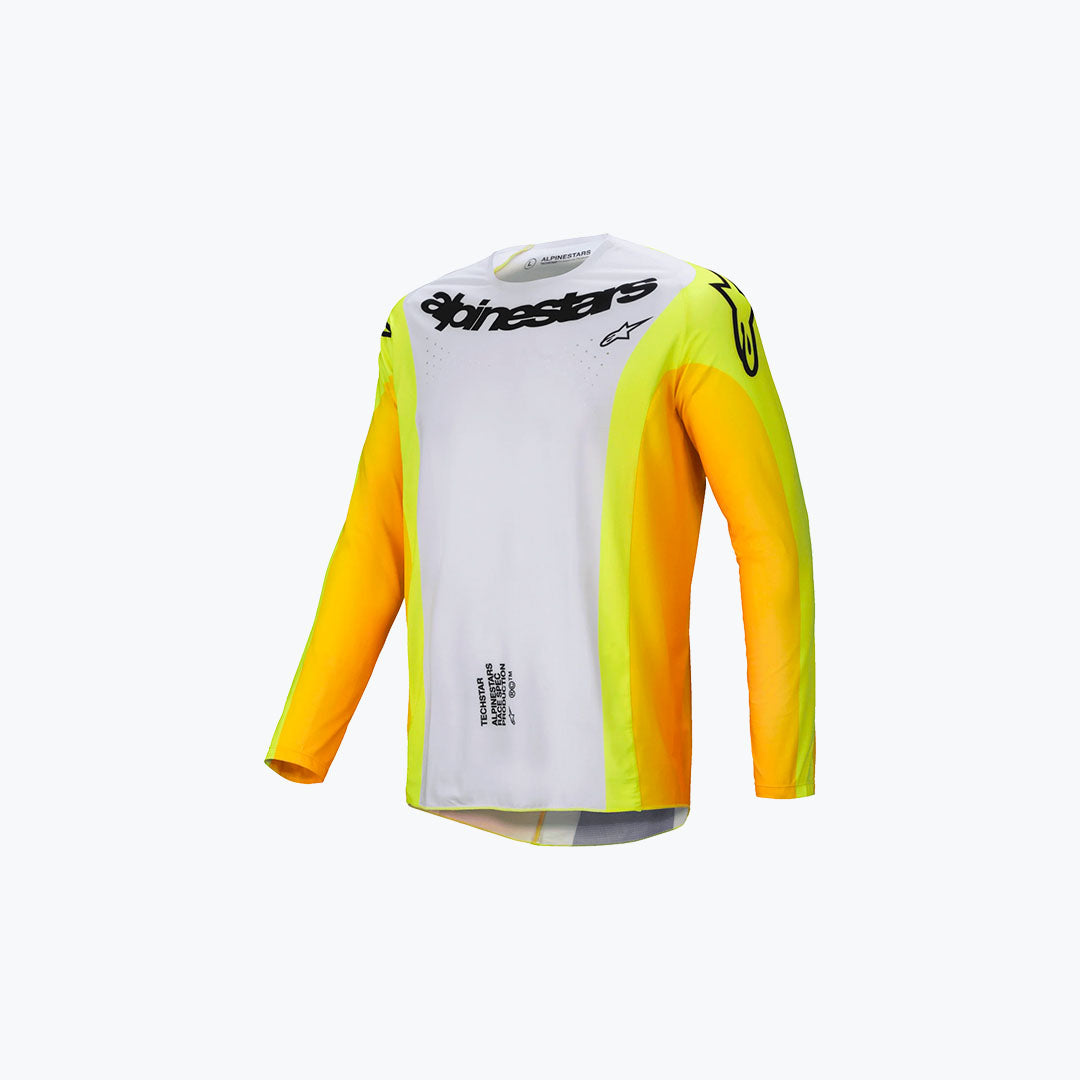 ALPINESTARS JERSEY WHT HIVIZ ORANGE
