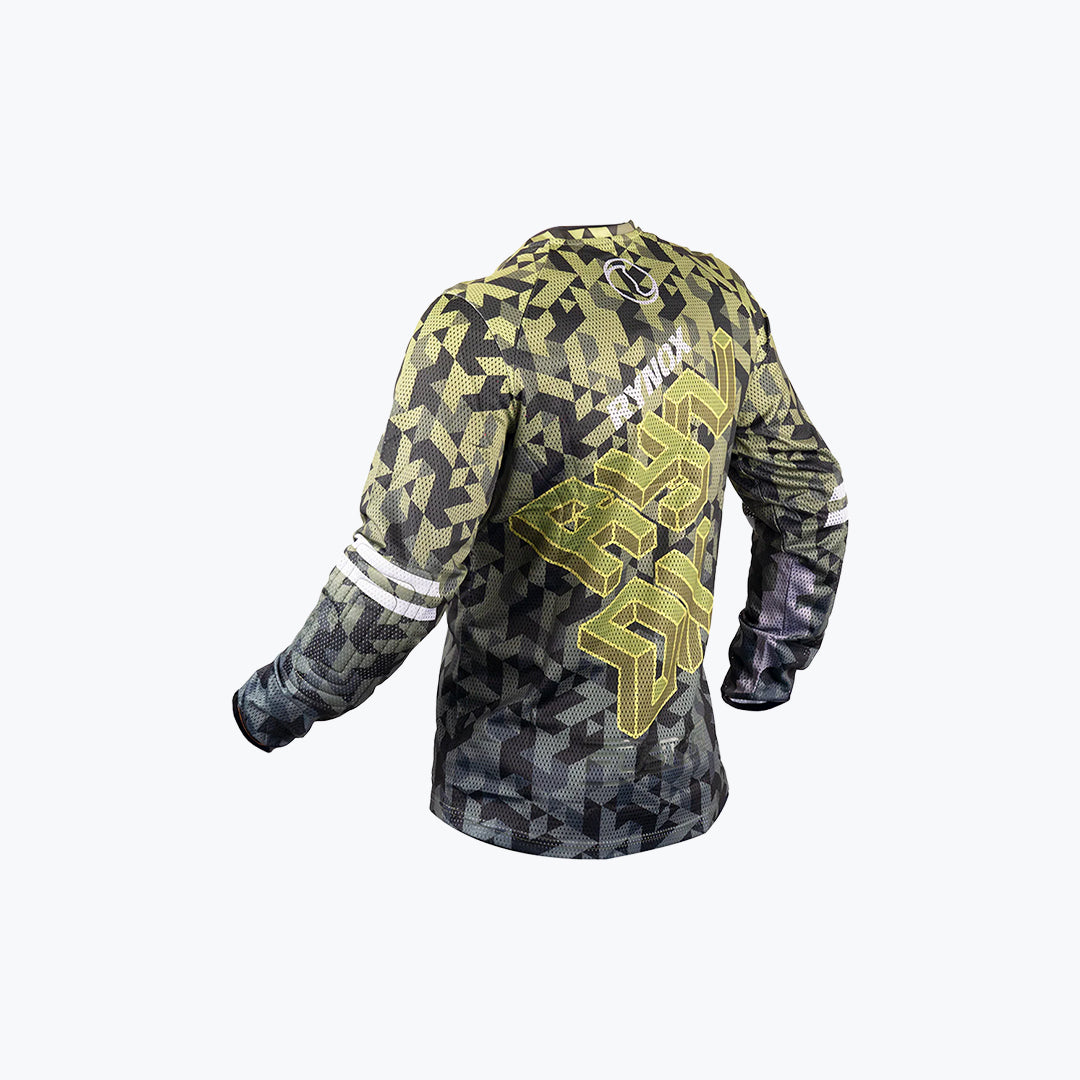 Rynox Fusion Neo Offroad Jersey Camo Green