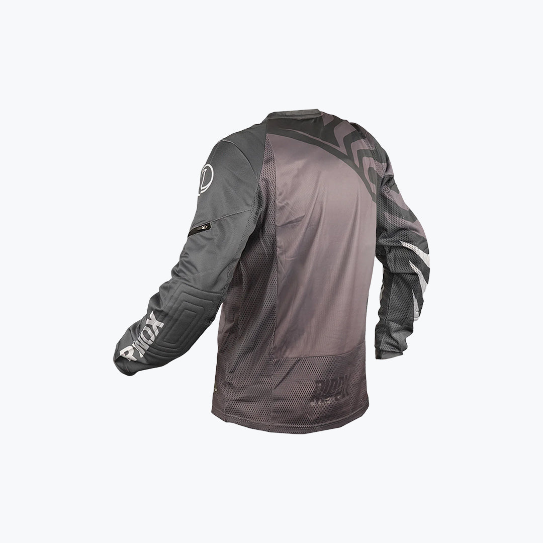 Rynox Ripple Pro Offroad Jersey X-Ray Black