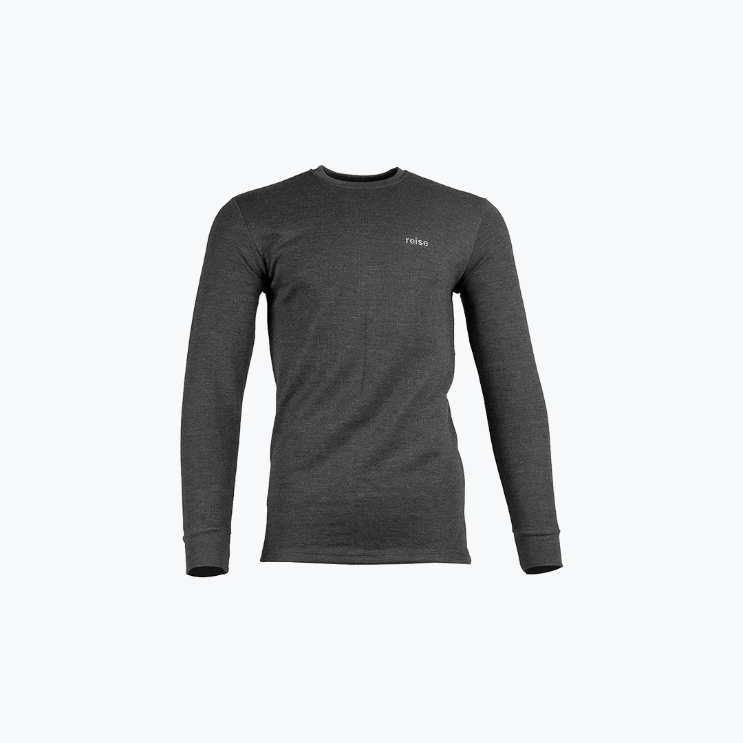 REISE Wolle Performance Thermal Base Layer Top Grey
