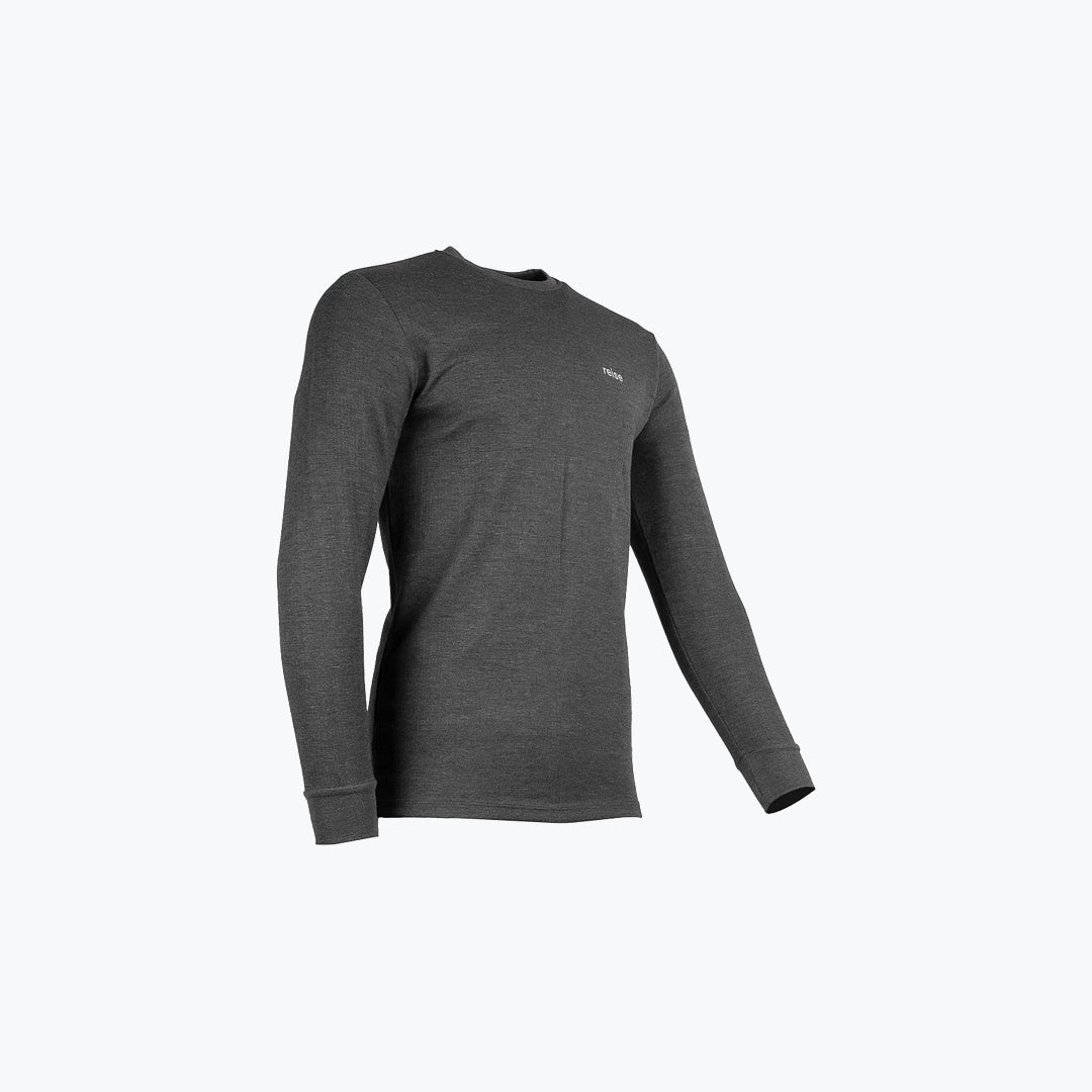 REISE Wolle Performance Thermal Base Layer Top Grey