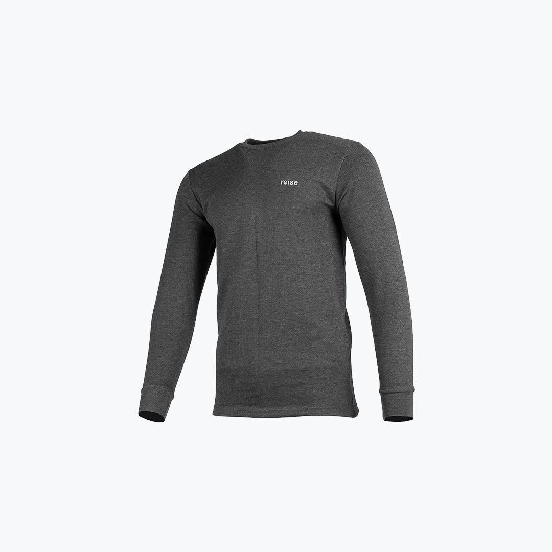 REISE Wolle Performance Thermal Base Layer Top Grey