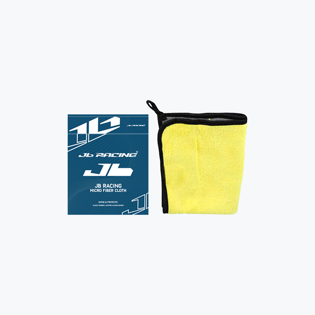JB Racing Microfiber Towel Yellow