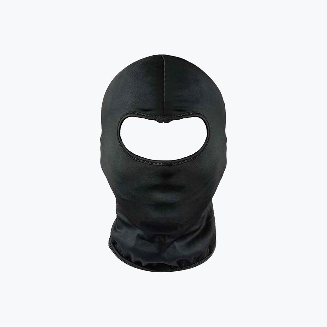 JB Racing Universal Motorcycle Riding Balaclava Black