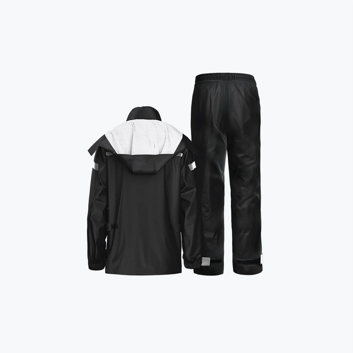 MOTOWOLF MDL0401 Waterproof Motorcycle Raincoat Set Black