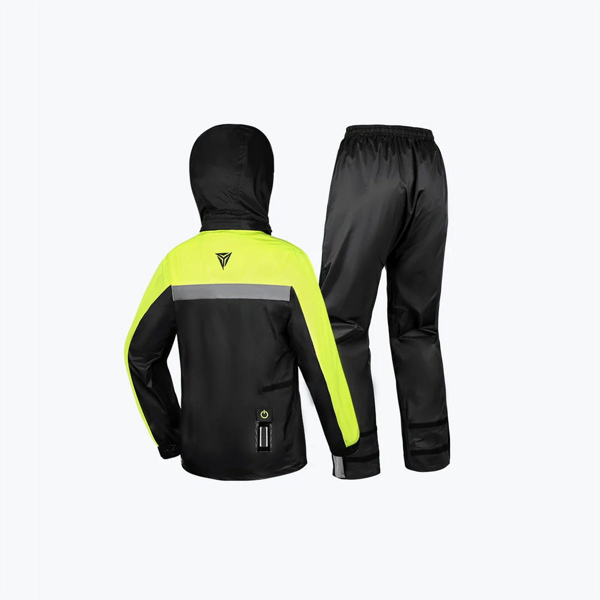 MOTOWOLF MDL0402 LED Waterproof Motorcycle Raincoat Yellow