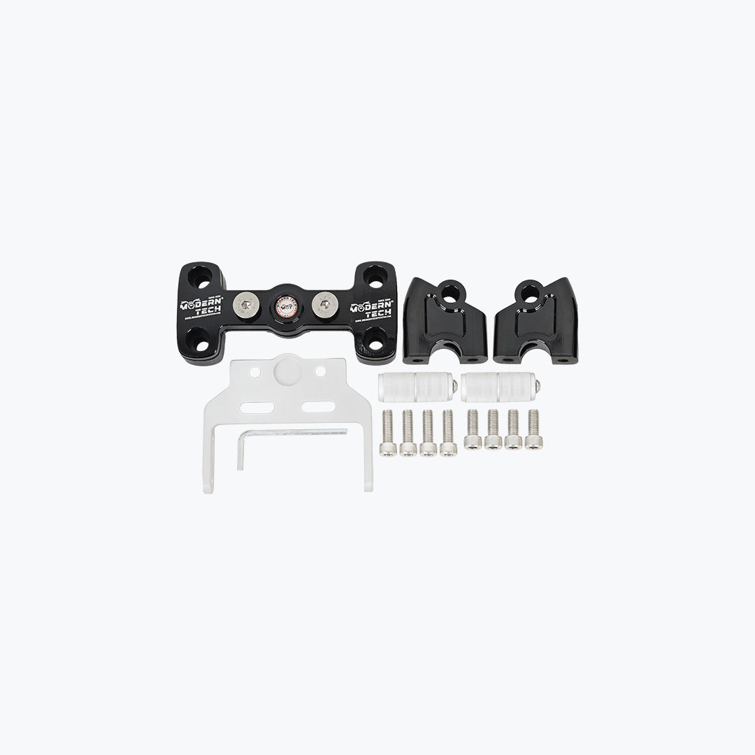 Royal Enfield Interceptor 650 Premium Combo Handlebar Riser with Mobile Holder - Modern Tech
