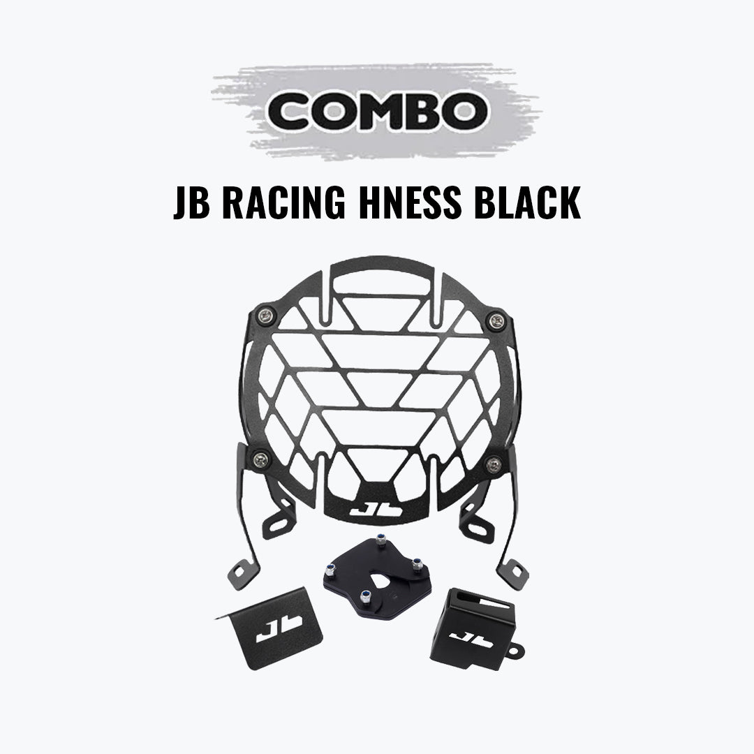 JB Racing Hness Combo Black for Honda Hness CB350