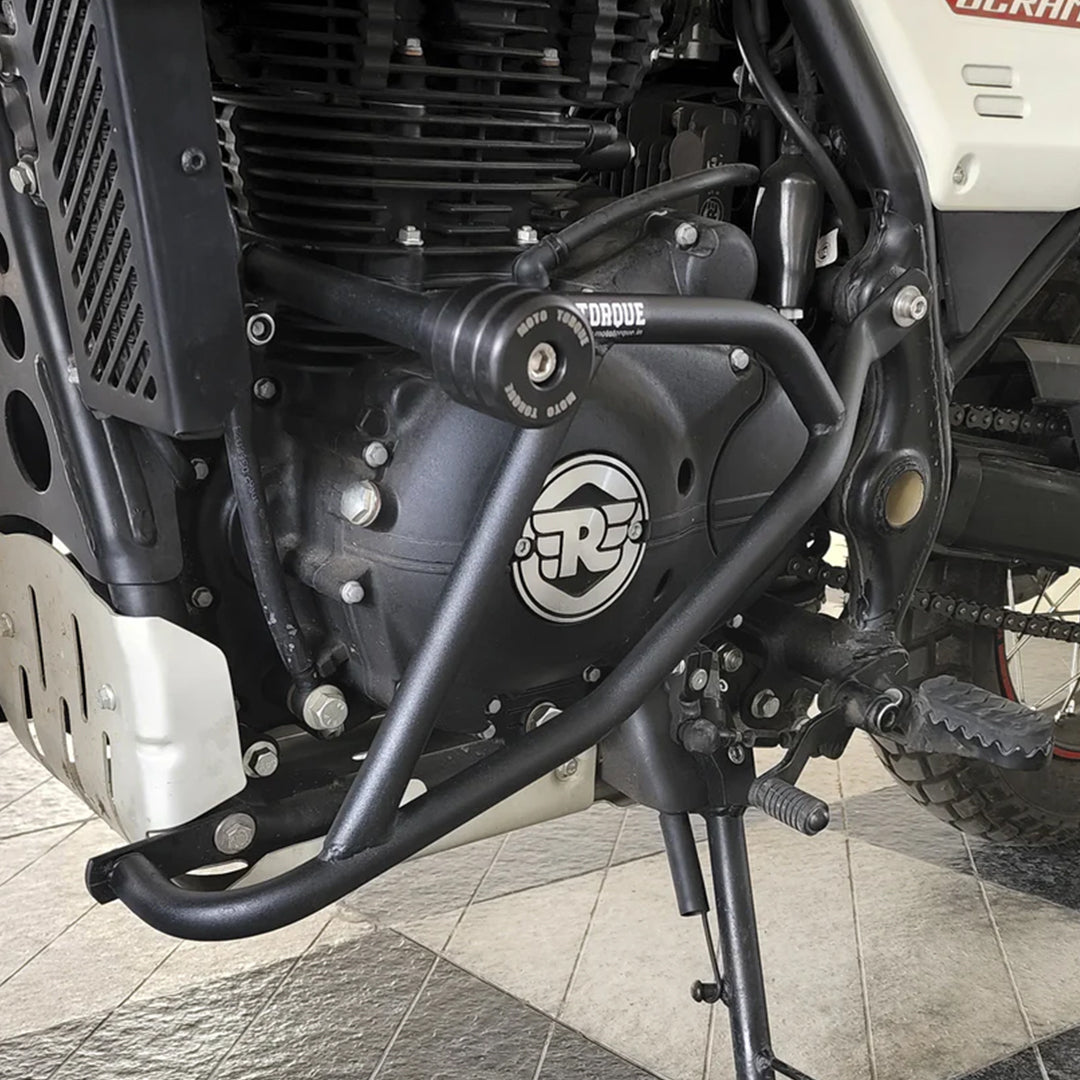 MTQ Crash Guard with Slider for Royal Enfield Scram 411 / Himalayan 411