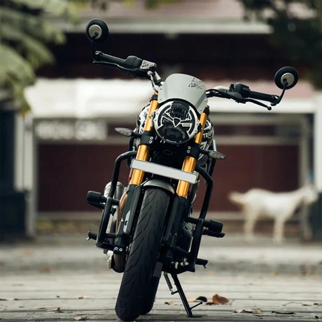 LEGUNDARY TRIUMPH SPEED 400 THANOS CRASHGUARD WITH SLIDER