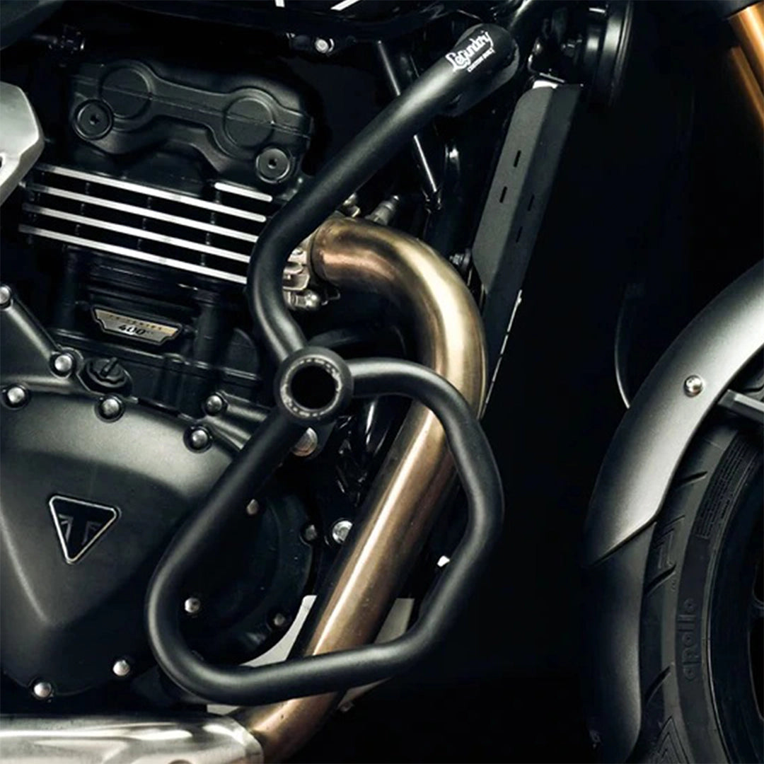 LEGUNDARY TRIUMPH SPEED 400 THANOS CRASHGUARD WITH SLIDER