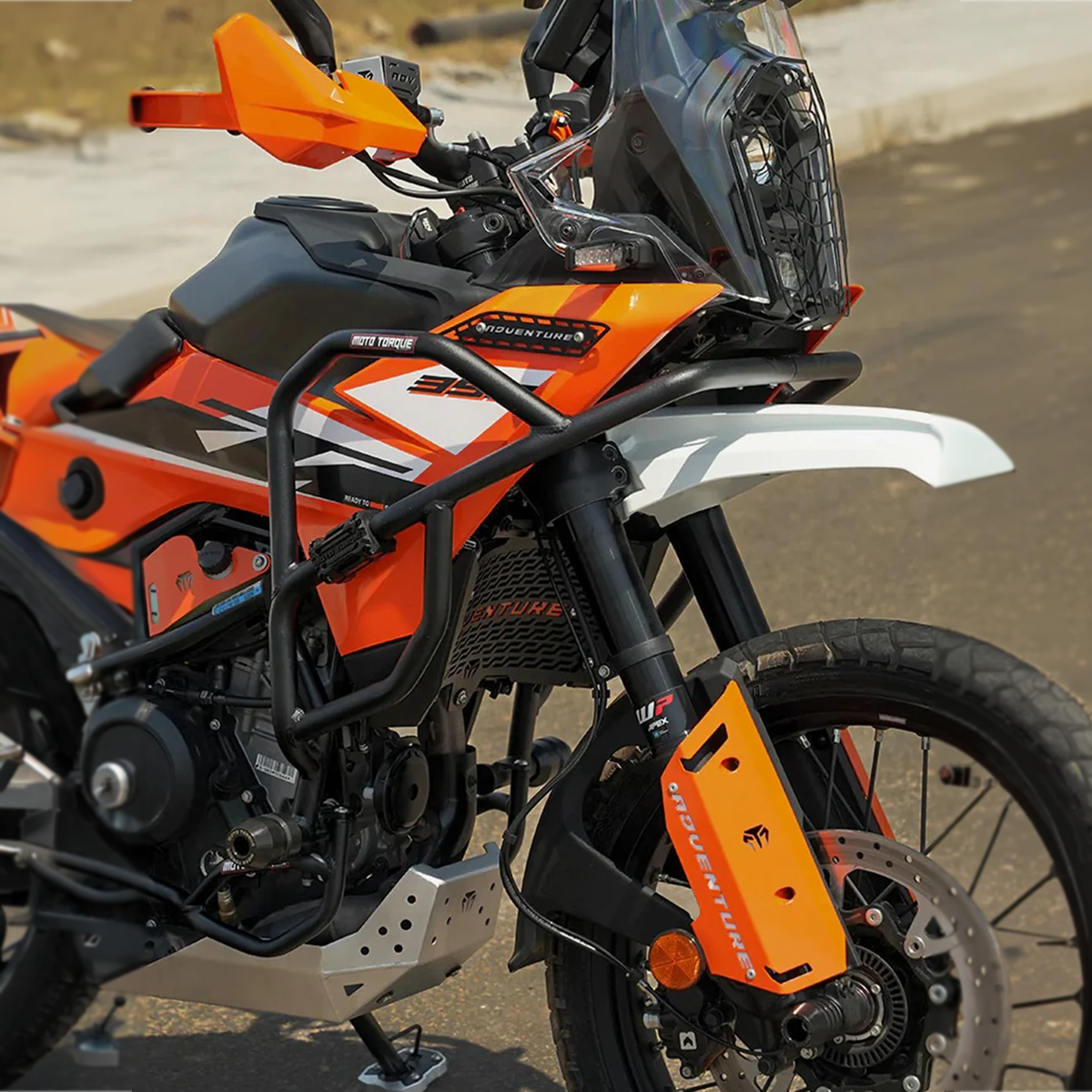 Moto Torque KTM 390 ADV X Crash Guard Black