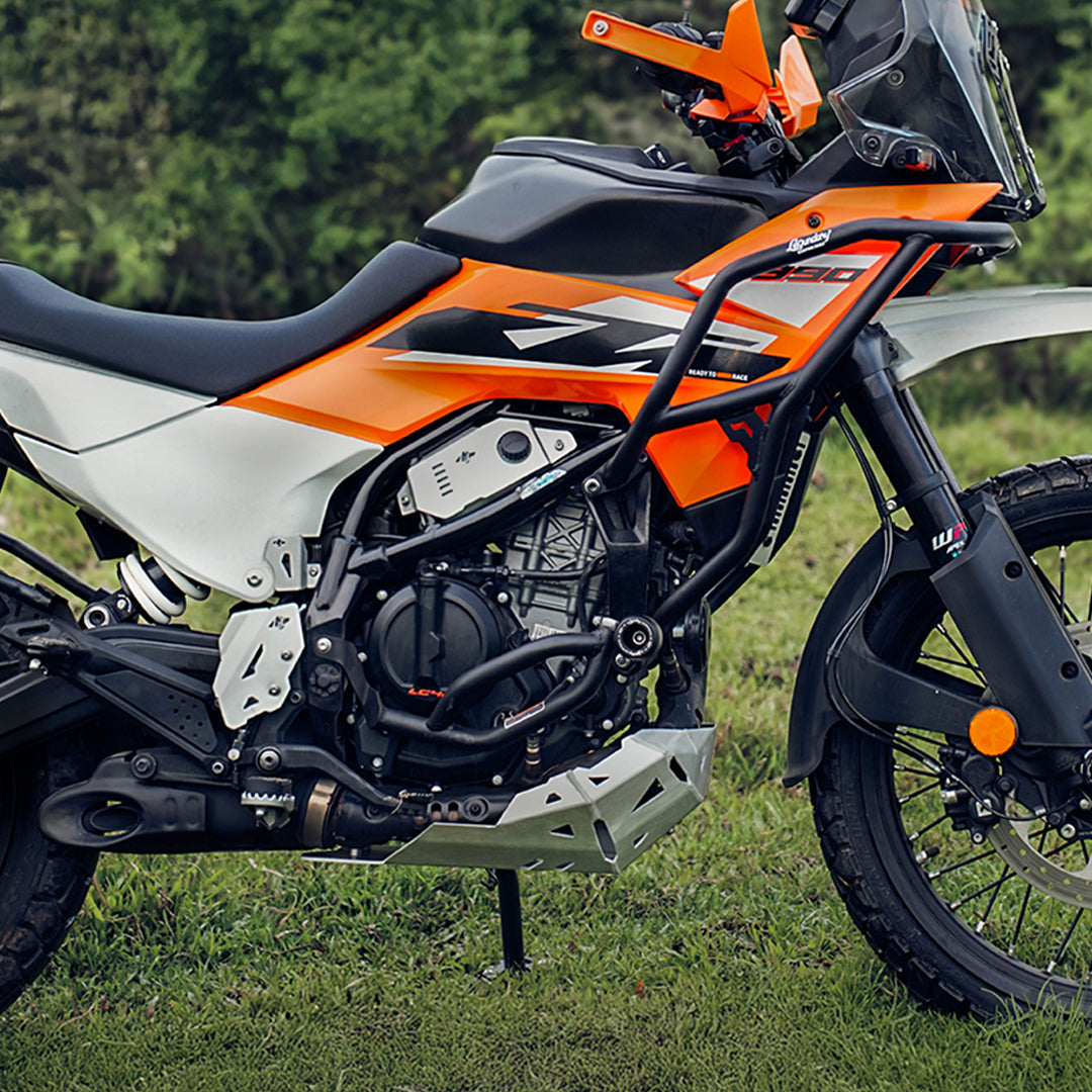 Legundary KTM ADV 390 2025 Model Raptor Crash Guard Black