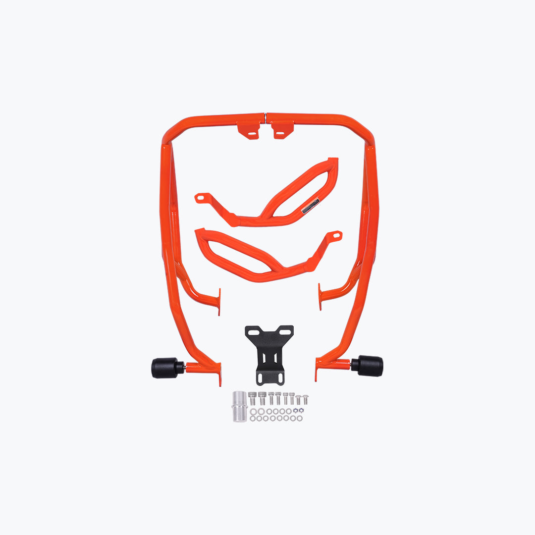 Legundary KTM ADV 390 2025 Model Raptor Crash Guard Orange