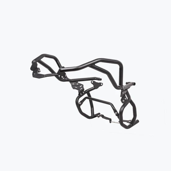Legundary TVS APACHE RTX 300 RAPTOR CRASH GUARD UPPER & LOWER SET BLACK