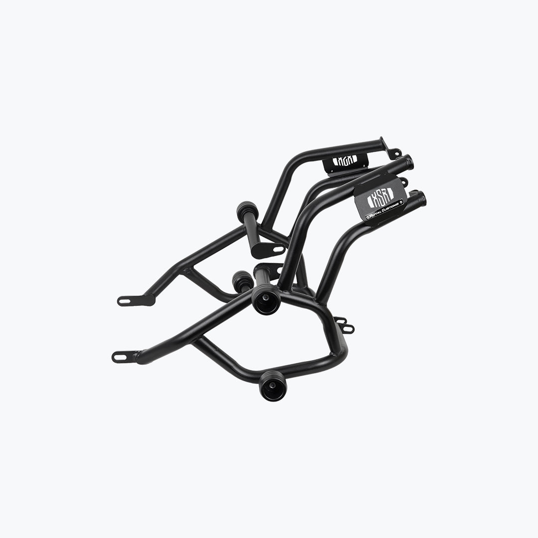 RCT Crash Guard Black for Yamaha XSR155 – Heavy Duty Engine Protection Guard