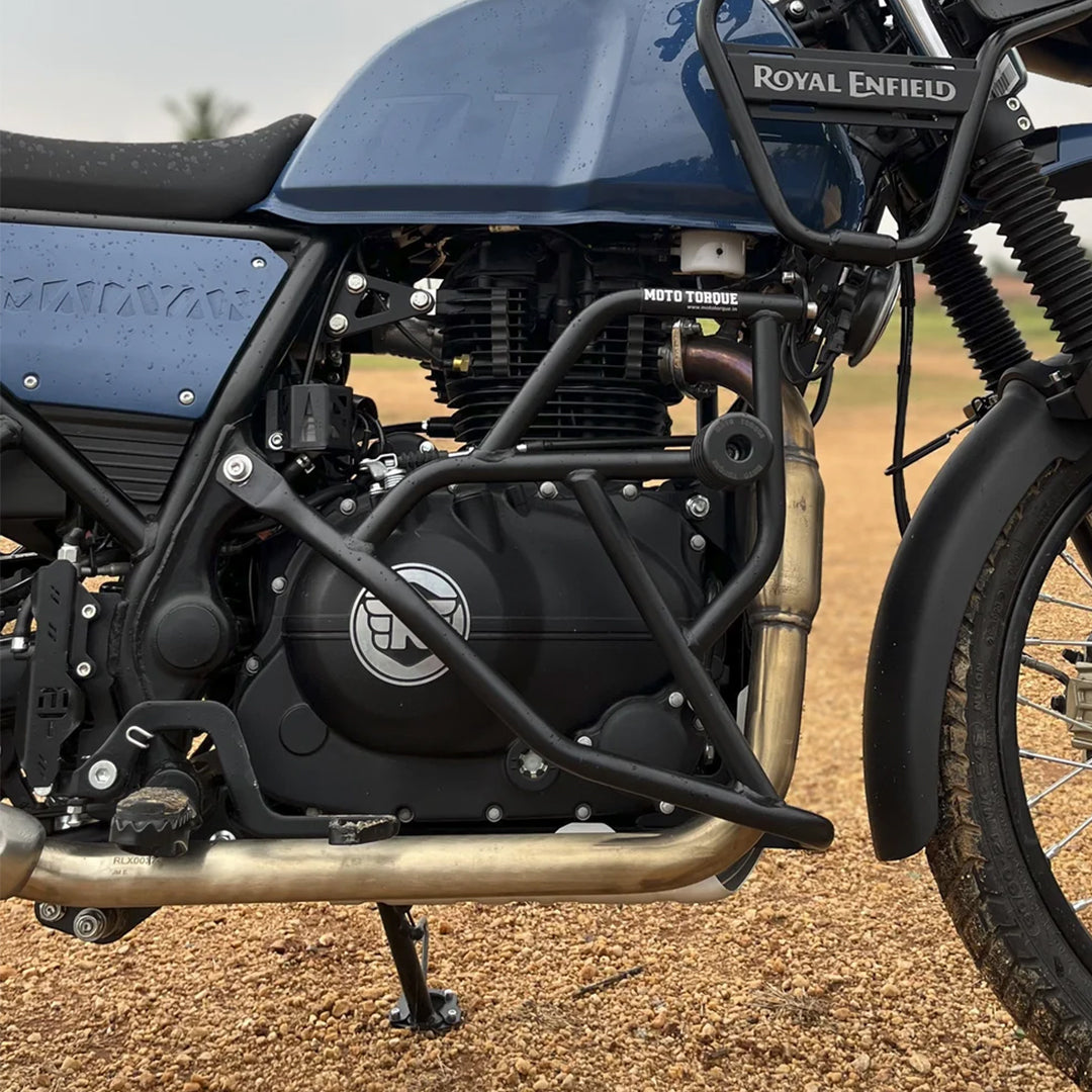 Moto Torque Guardian Crash Guard with Slider for Royal Enfield Himalayan 411