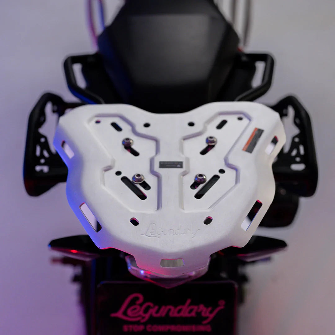 LEGUNDARY BMW F450 GS GENESIS LUGGAGE CARRIER SILVER