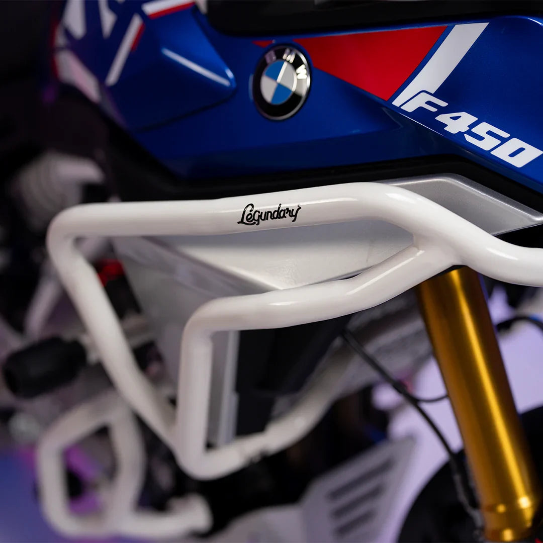 LEGUNDARY BMW F450 GS RAPTOR CRASHGUARD WHITE