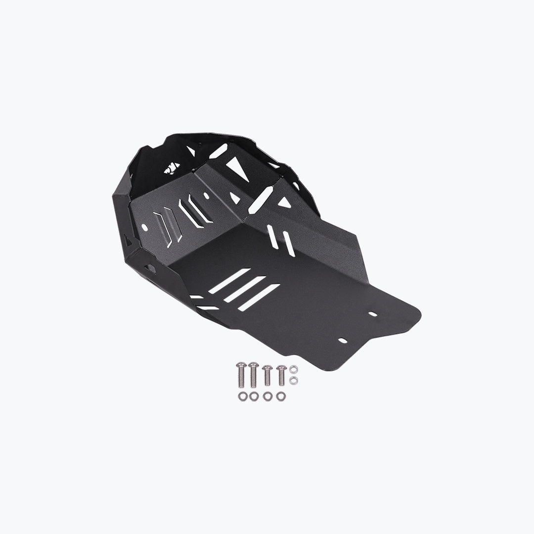 Legundary KTM ADV 390 2025 Model Vambrace Bash Plate Black