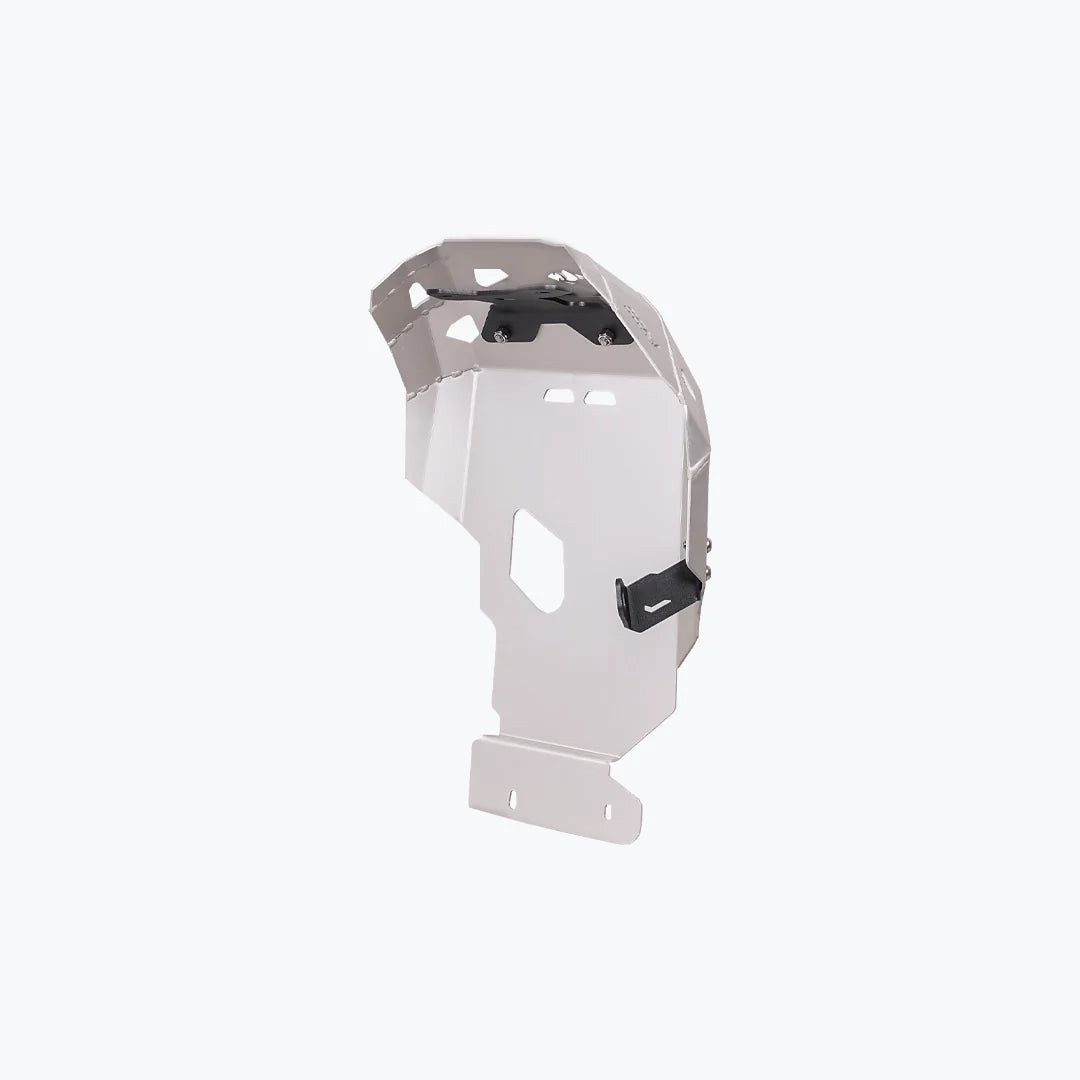 Legundary BMW F900 GS Vambrace Bash Plate Silver