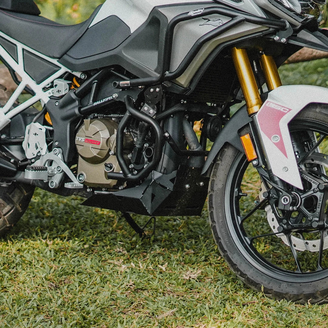 Legundary TVS Apache RTX 300 Vambrace Bash Plate Black