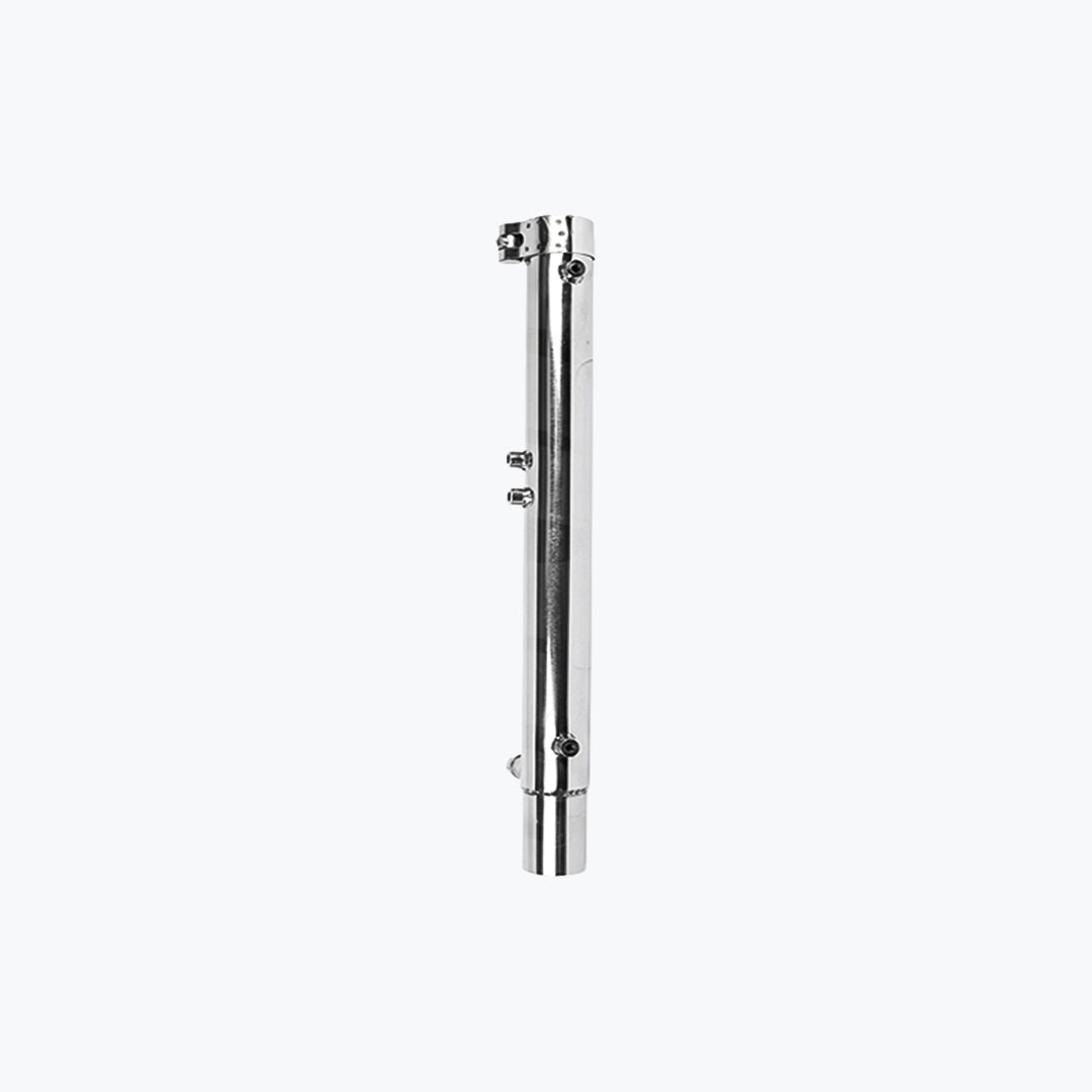 JB Racing Meteor 350 Exhaust Connection Pipe Chrome Plated BS6
