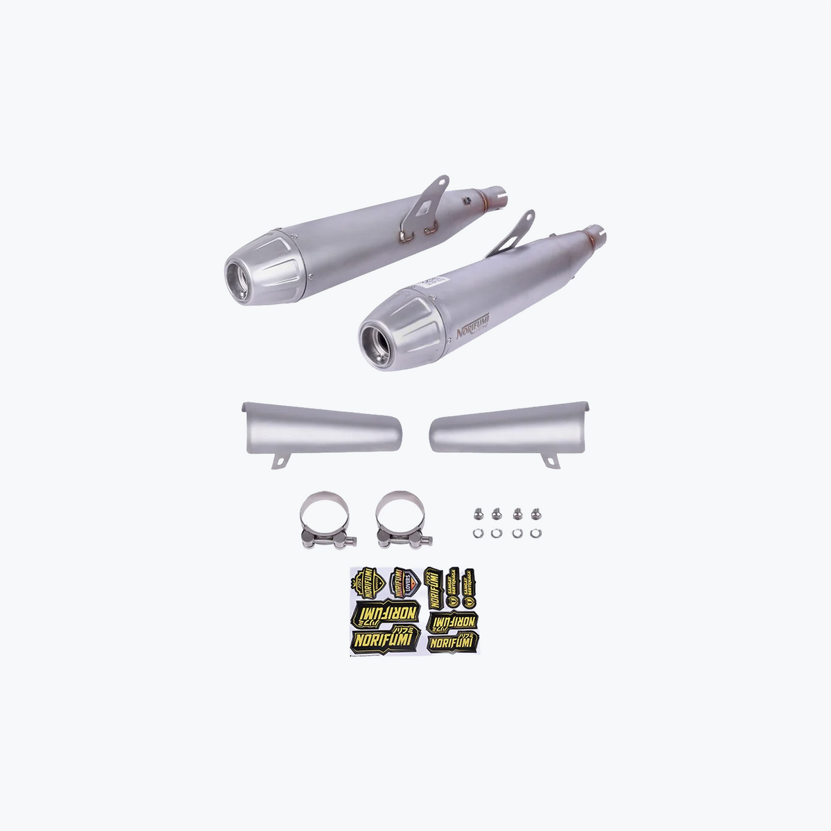 Norifumi GTX Slip-On Exhaust for Royal Enfield Interceptor 650