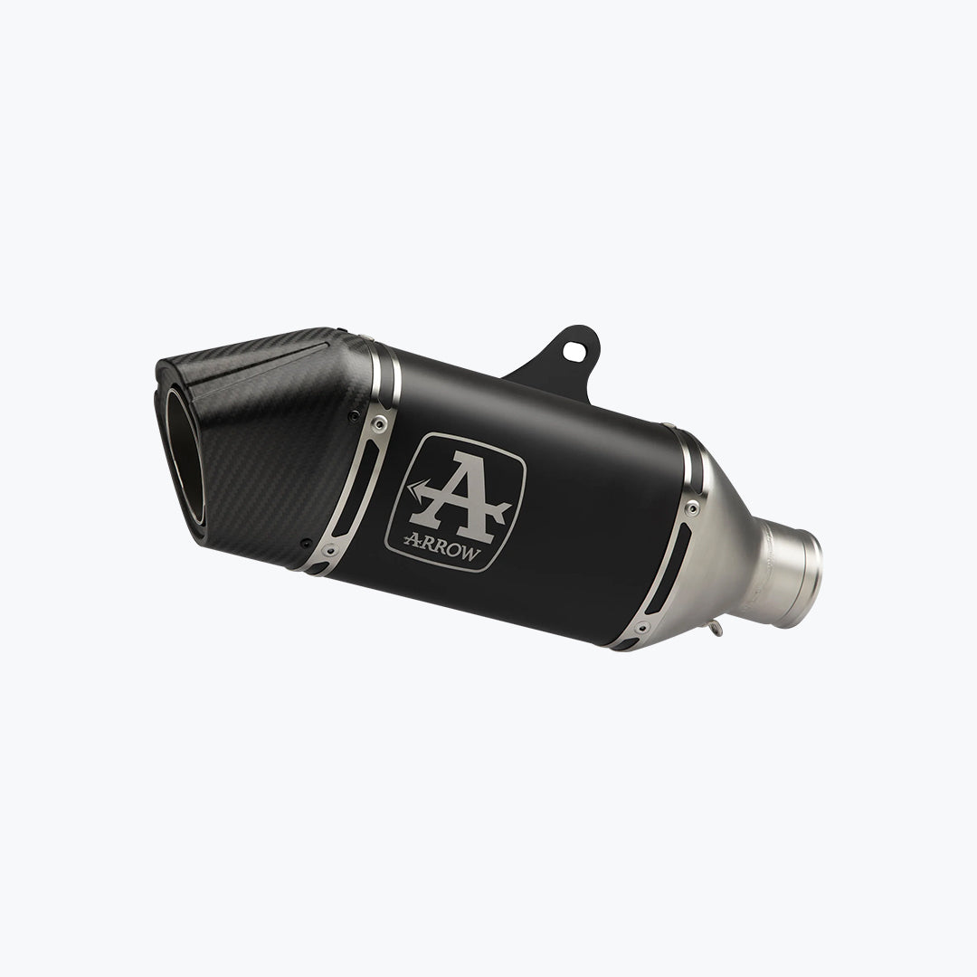Arrow Full System Racing Exhaust with Veloce Aluminium Silencer for Triumph Trident 660