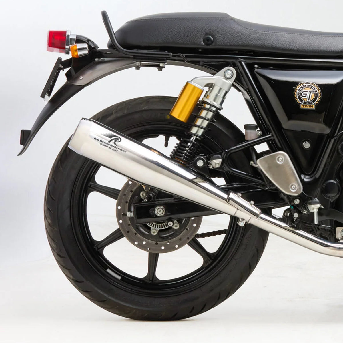 Red Rooster Performance Stellar Pro Polish Exhaust For Interceptor 650 & Continental GT 650