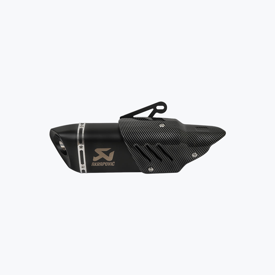 Akrapovic Full Black Carbon Shield Premium Exhaust Replica