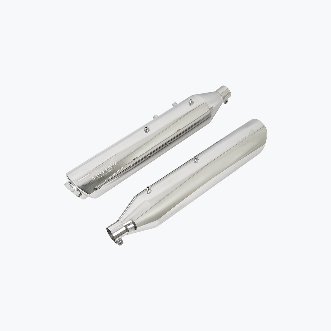 SSP Royal Enfield Classic 650 Silver Slip-On Exhaust