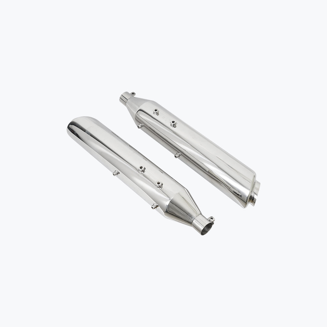 SSP Royal Enfield Classic 650 Silver Slip-On Exhaust