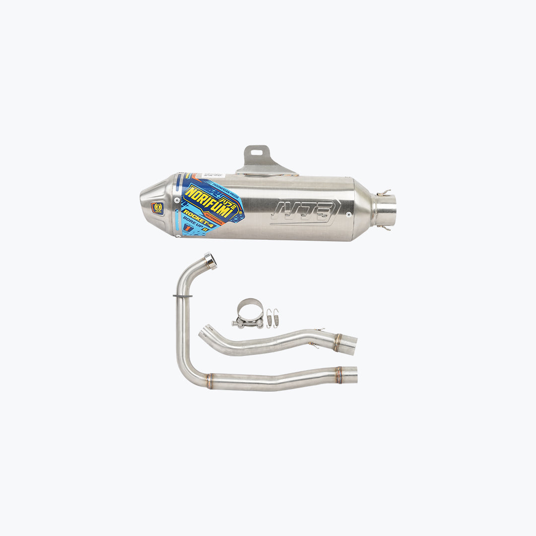 Norifumi Rocket4 Boreup Exhaust for Hero XPulse 210