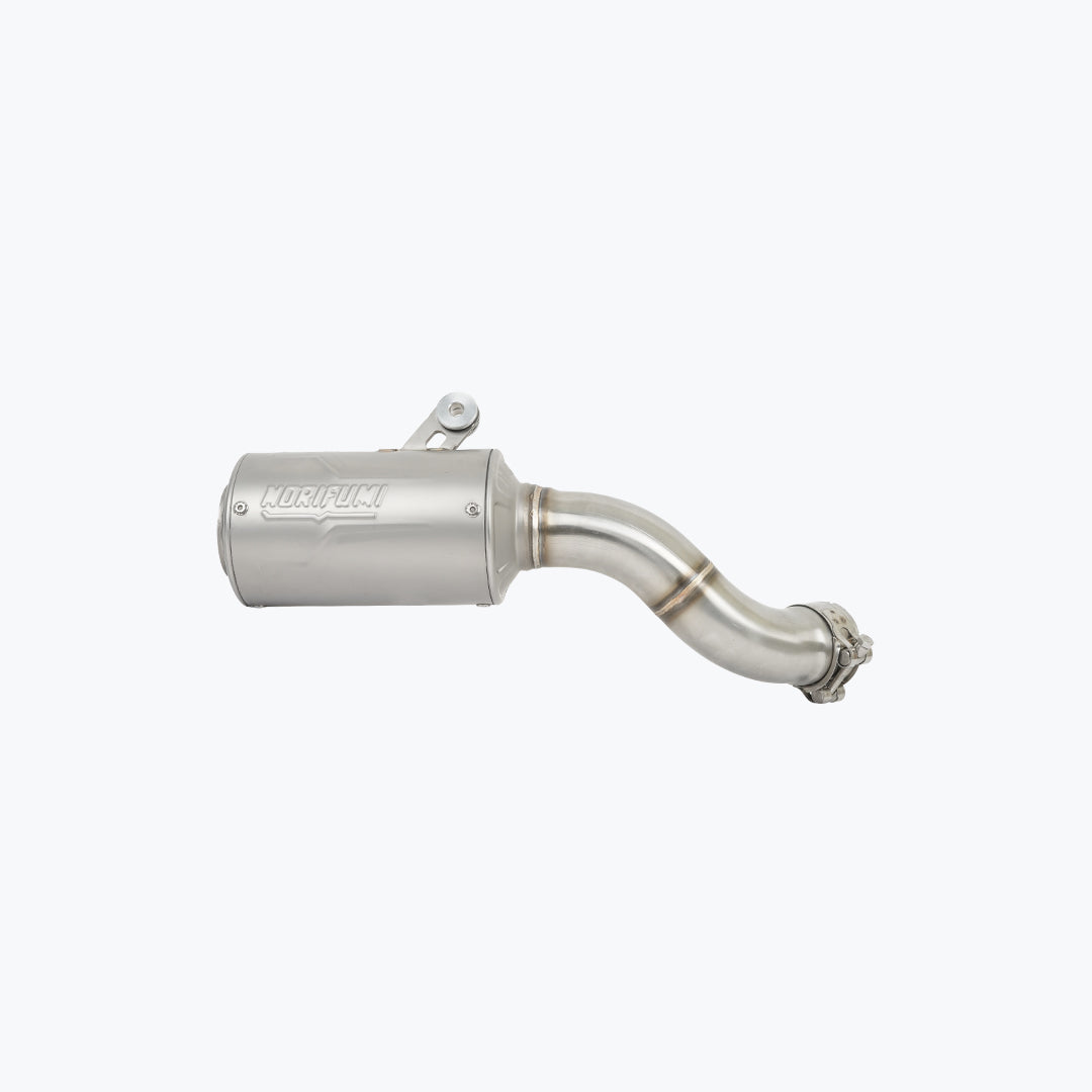 Norifumi KA Z900 Slip-On Exhaust Bold Stainless Steel