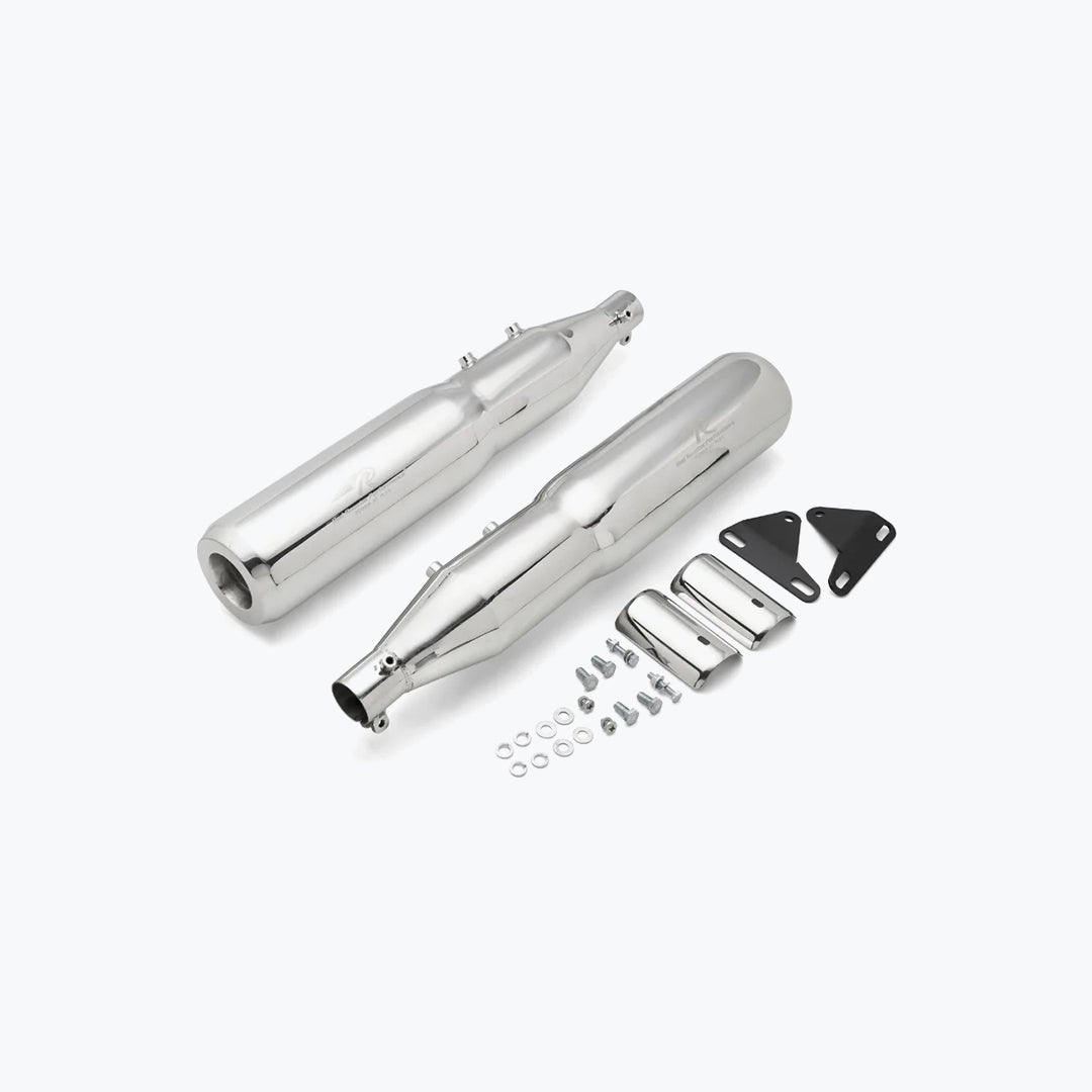 Red Rooster Performance Classic 650 Atlas Polish Exhaust