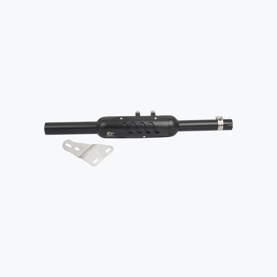 JB Racing Mini Punjabi BM Shield Exhaust Black