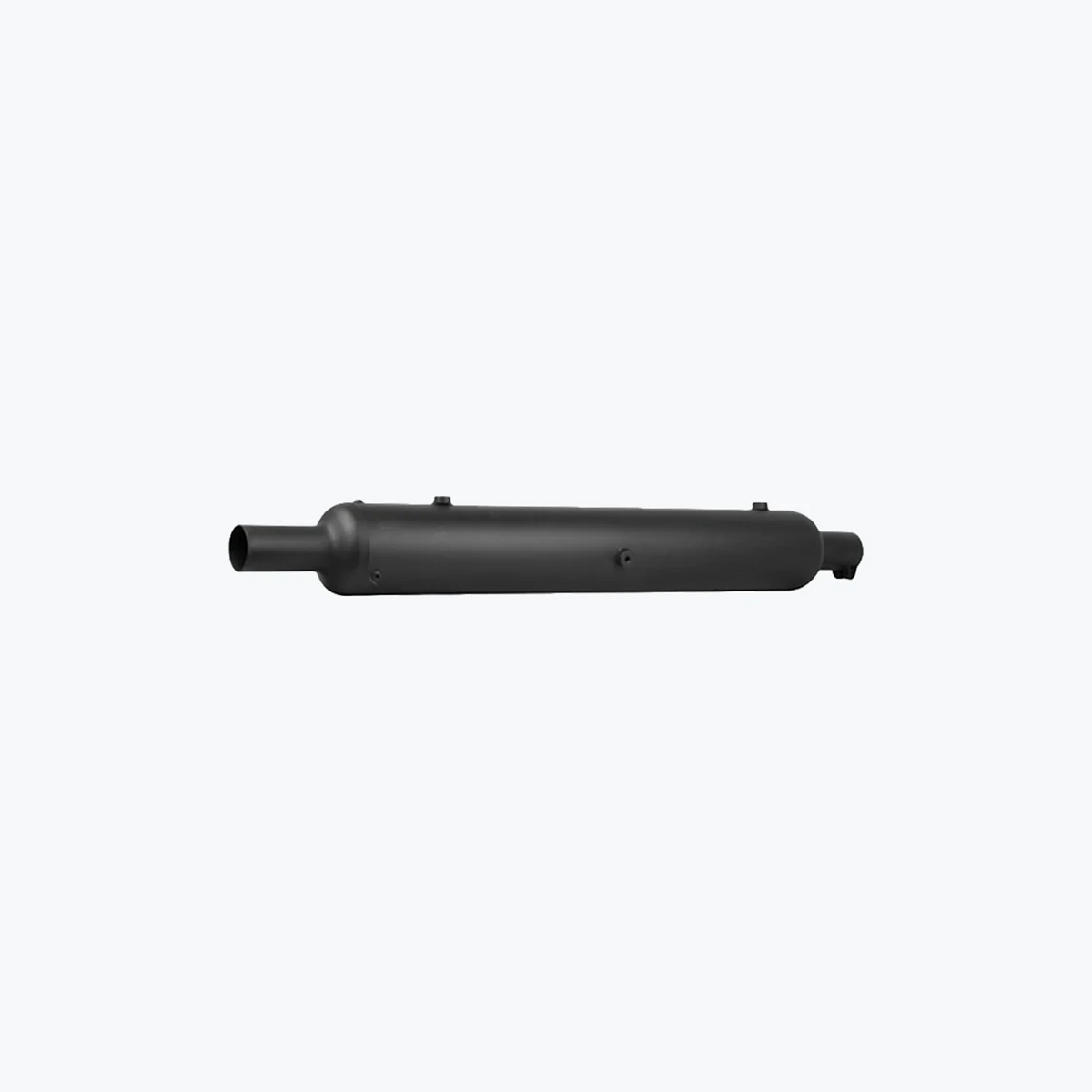 JB Racing Royal Enfield Long Glass Wool Exhaust Black Replica BS4