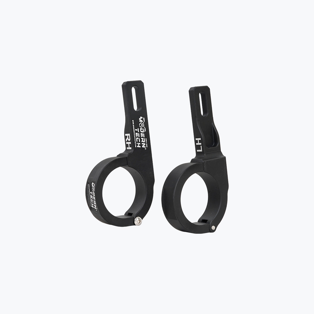 Modern Tech CNC Fog Light Clamp Black for Royal Enfield Himalayan 450