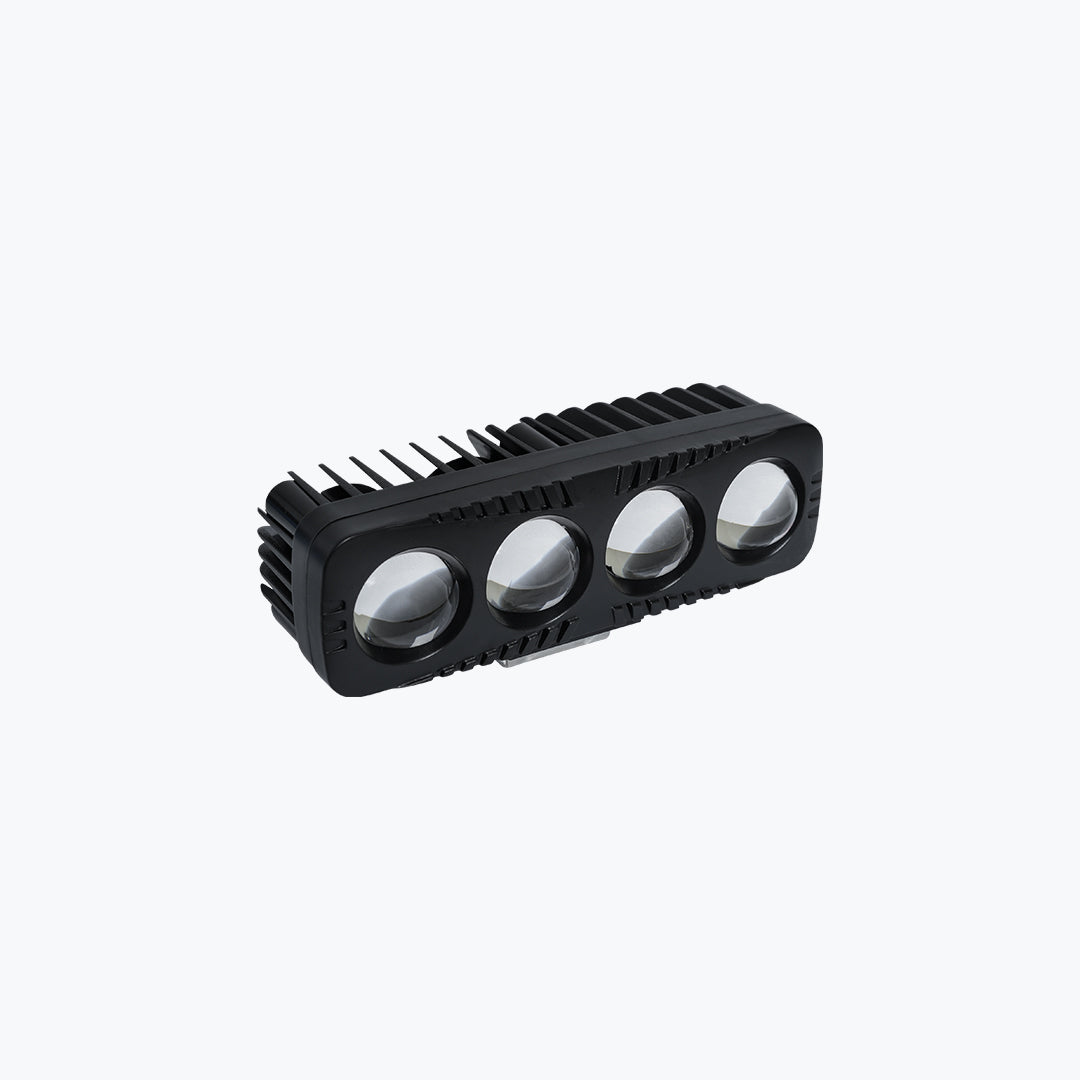 HJG 4 LED Projector Foglight Universal Auxiliary Light for Motorcycles