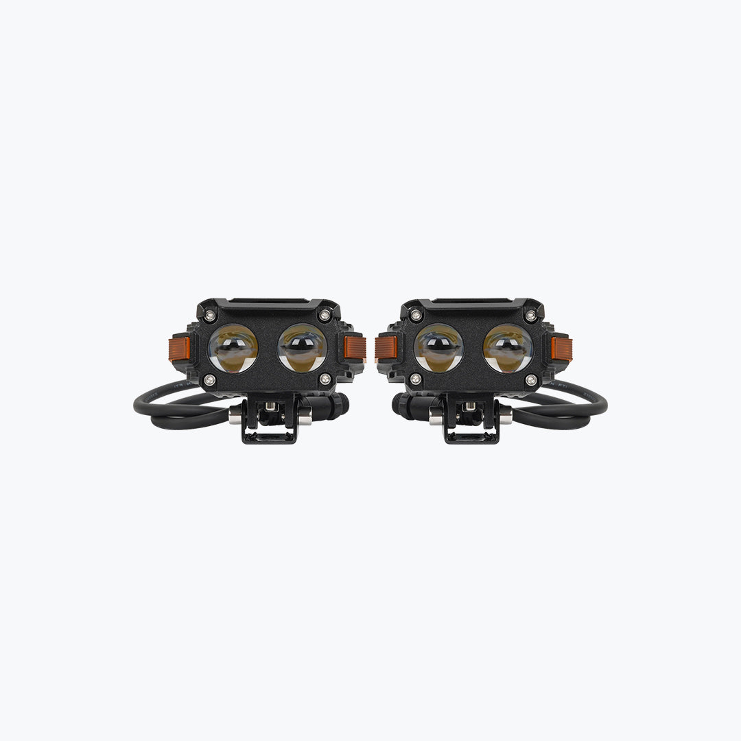 HJG Universal 2 LED 32W Fog Light With Wire Harness