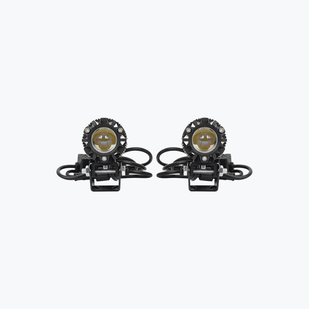 HJG Universal Round Red Devil Eye 40W Fog Light